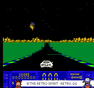 Game screenshot of Astro Fang: Super Machine