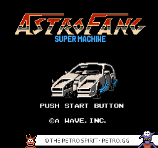 Game screenshot of Astro Fang: Super Machine