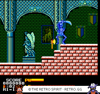 Game screenshot of Astyanax