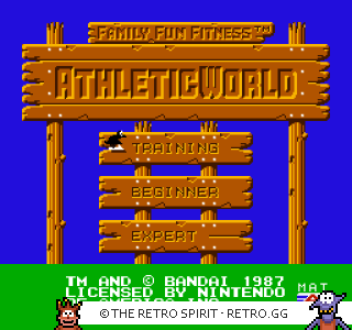 Game screenshot of Athletic World