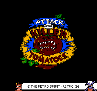 Game screenshot of Attack of the Killer Tomatoes