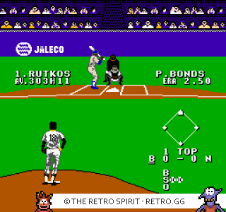 Game screenshot of Bases Loaded 4