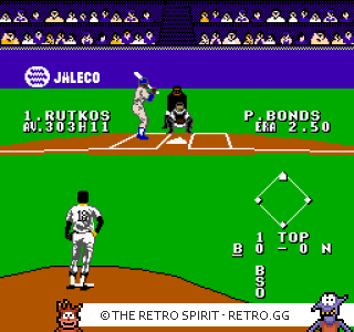 Game screenshot of Bases Loaded 4