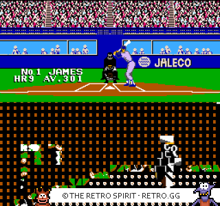 Game screenshot of Bases Loaded II: Second Season