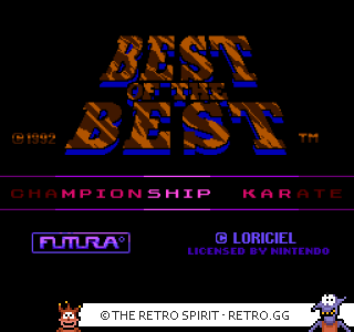 Game screenshot of Best of the Best: Championship Karate