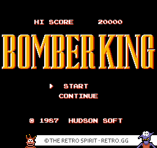 Game screenshot of Bomber King