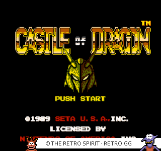 Game screenshot of Castle of Dragon