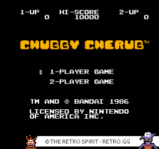 Game screenshot of Chubby Cherub