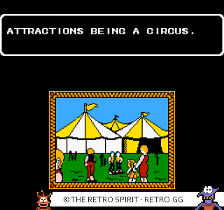 Game screenshot of Circus Caper