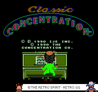 Game screenshot of Classic Concentration