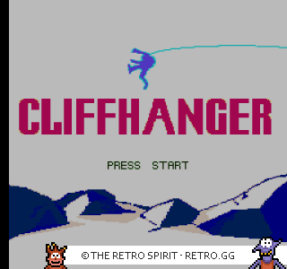 Game screenshot of Cliffhanger