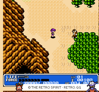 Game screenshot of Crystalis