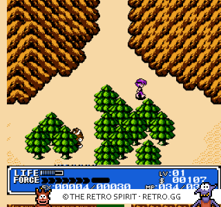 Game screenshot of Crystalis