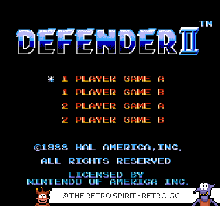 Game screenshot of Defender II