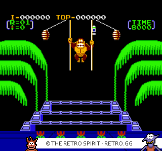 Game screenshot of Donkey Kong 3