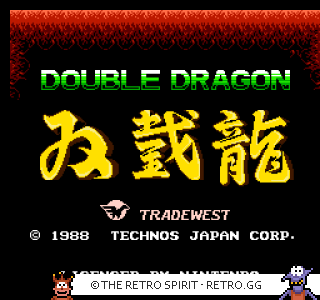 Game screenshot of Double Dragon