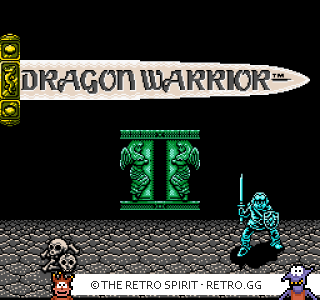 Game screenshot of Dragon Warrior II