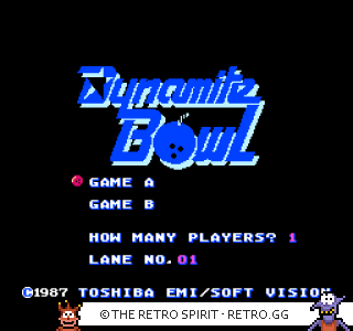 Game screenshot of Dynamite Bowl