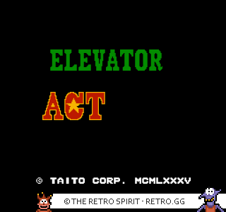 Game screenshot of Elevator Action