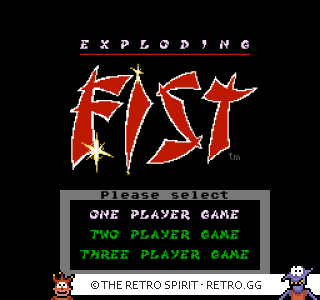 Game screenshot of Exploding Fist