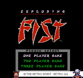 Game screenshot of Exploding Fist