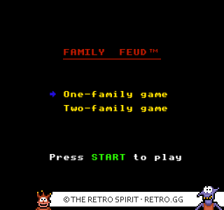 Game screenshot of The Family Feud All New