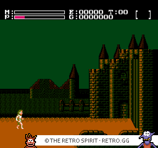 Game screenshot of Faxanadu