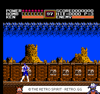 Game screenshot of Fist of the North Star