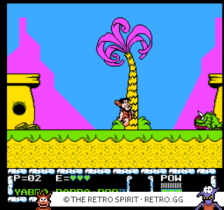 Game screenshot of The Flintstones: The Surprise at Dinosaur Peak!