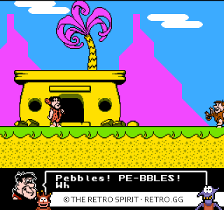 Game screenshot of The Flintstones: The Surprise at Dinosaur Peak!