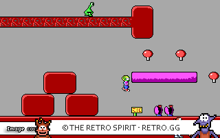 Game screenshot of Commander Keen 1: Marooned on Mars