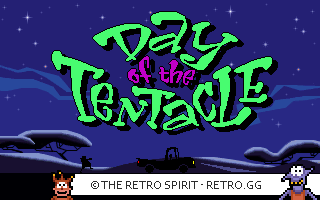 Game screenshot of Day of the Tentacle