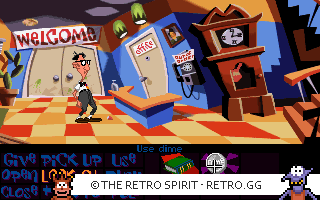 Game screenshot of Day of the Tentacle