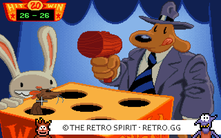 Game screenshot of Sam & Max Hit the Road