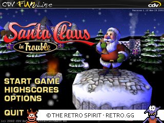 Game screenshot of Santa Claus in Trouble