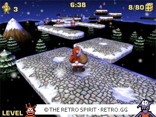 Game screenshot of Santa Claus in Trouble